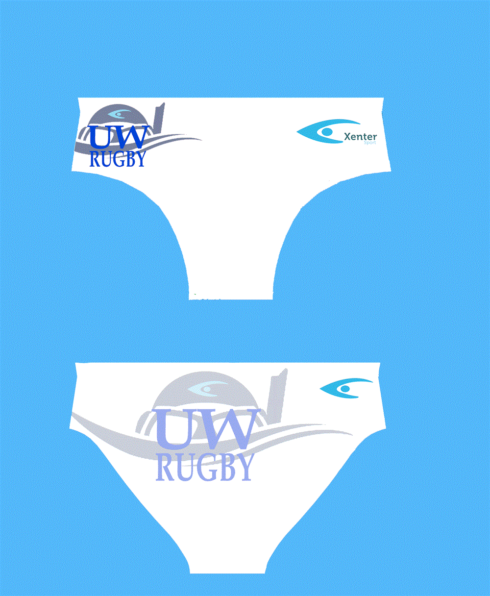 Uw Rugby white